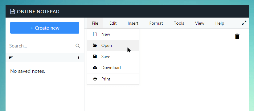 Open text file in Fatseo
